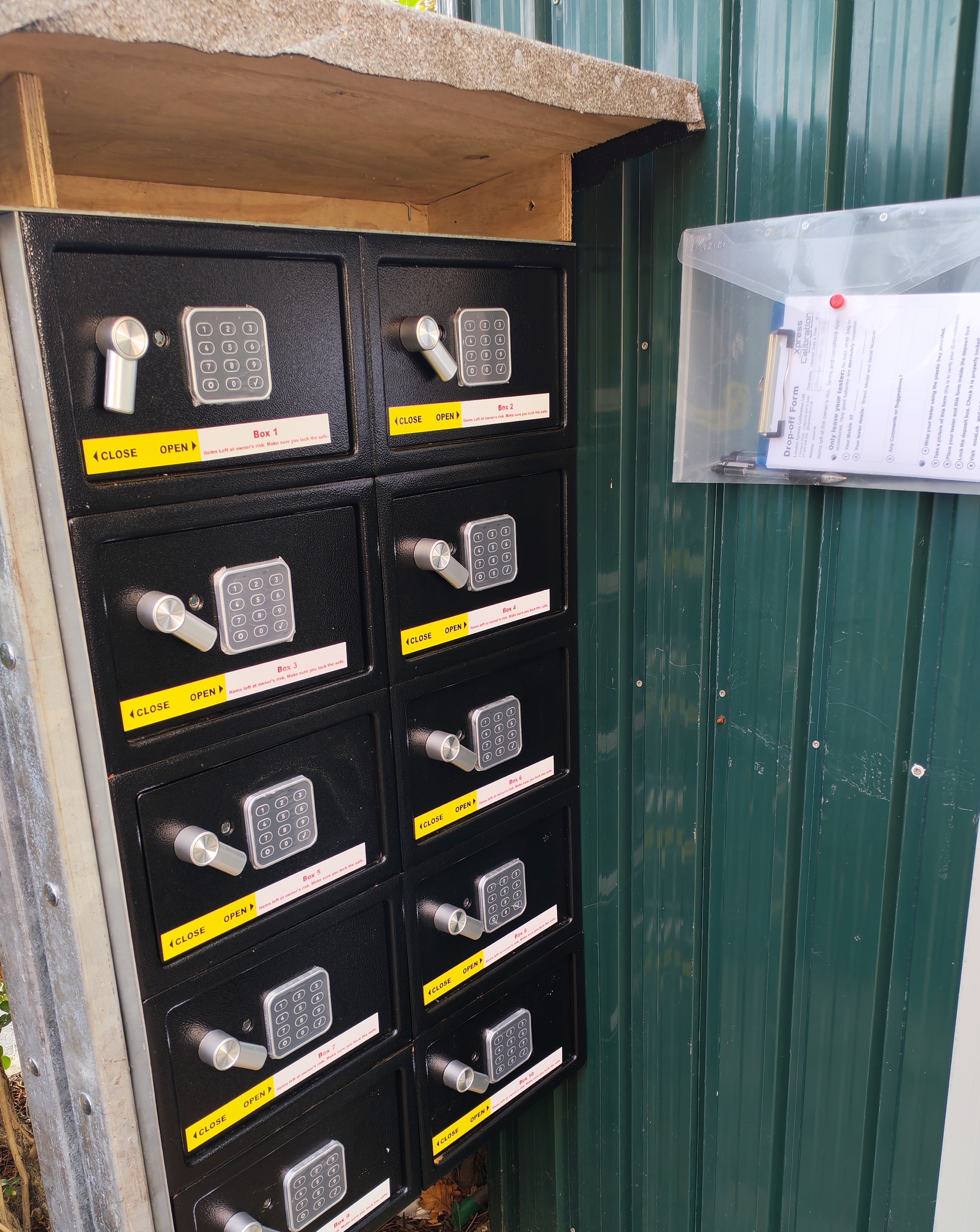 Secure 24/7 Drop-off Deposit Boxes